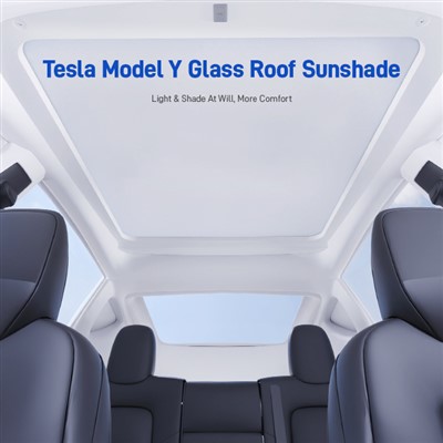 Parasole per tetto in vetro Tesla Model Y